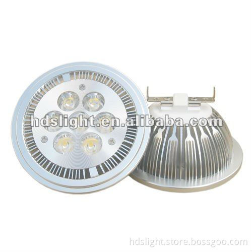 AR111 Aluminum heat spreader 7W LED light G53